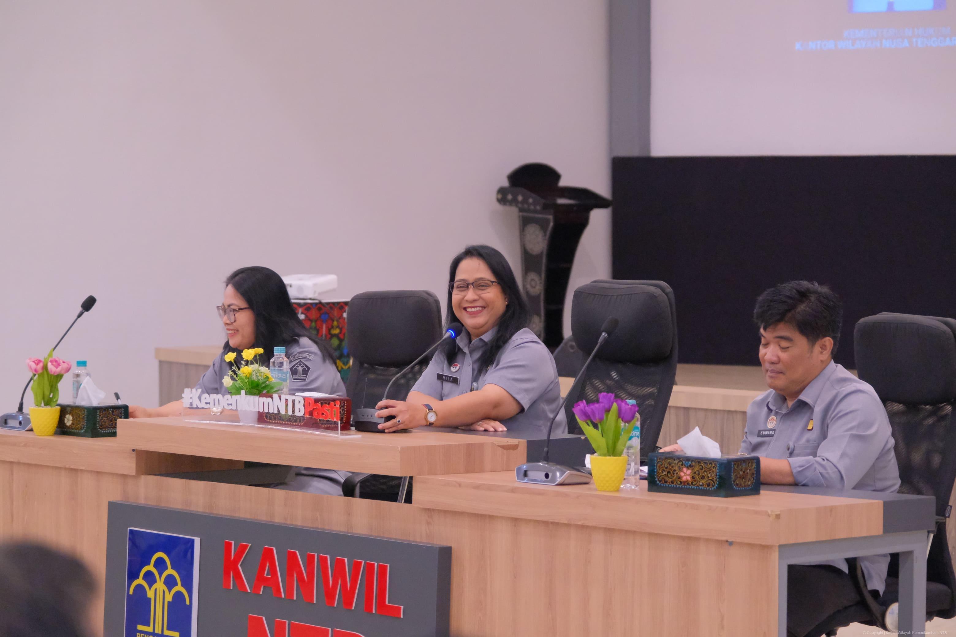 Awali Tahun 2026, Kakanwil Kemenkum NTB Tekankan Penguatan Kinerja dan Kolaborasi