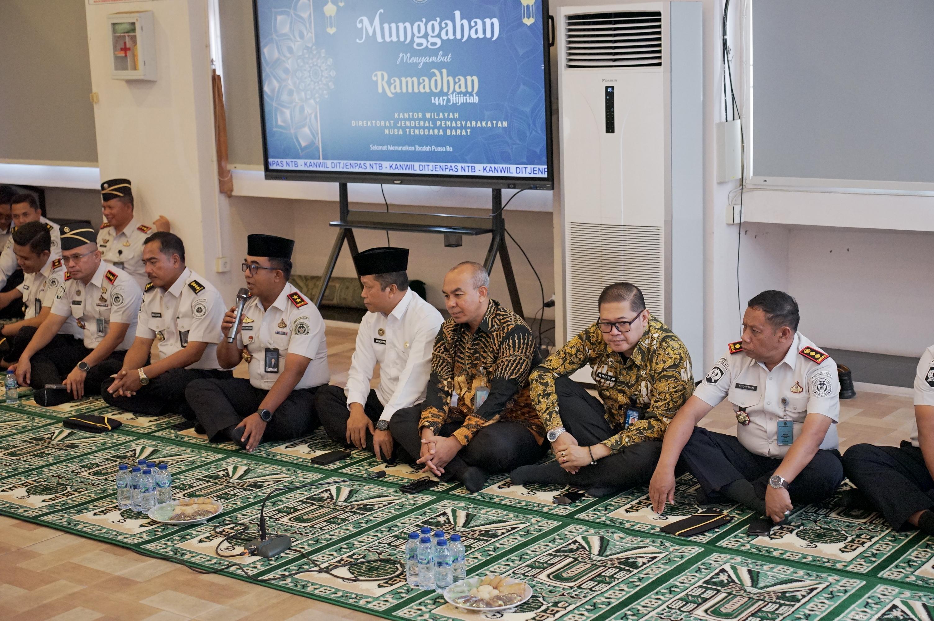 Kemenkum NTB Hadiri Munggahan Sambut Ramadan 1447 H, Perkuat Silaturahmi Antar-Instansi