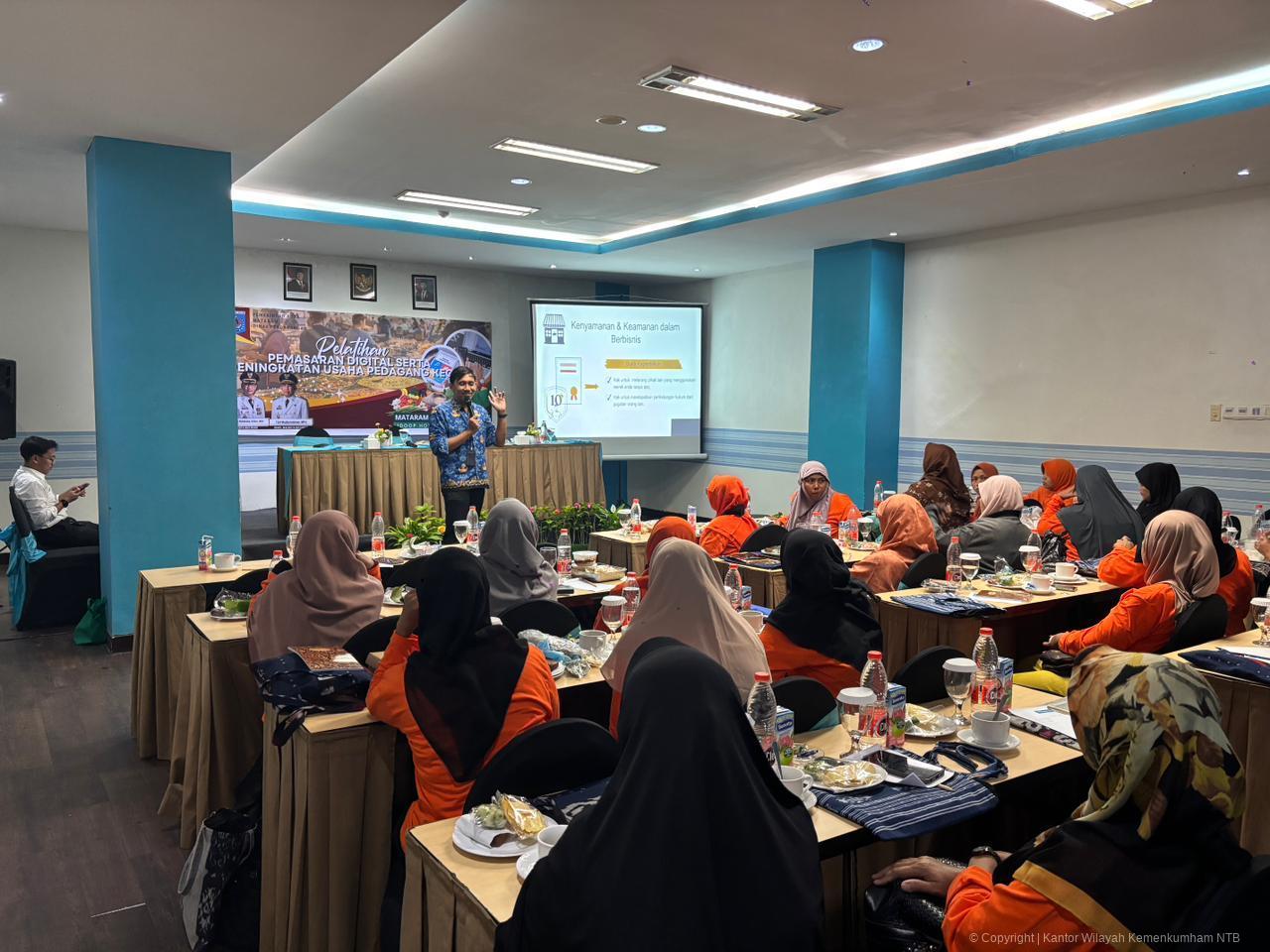 Sinergi Kemenkum NTB dan Disdag Mataram: Digitalisasi Usaha dan Penguatan Pelindungan KI