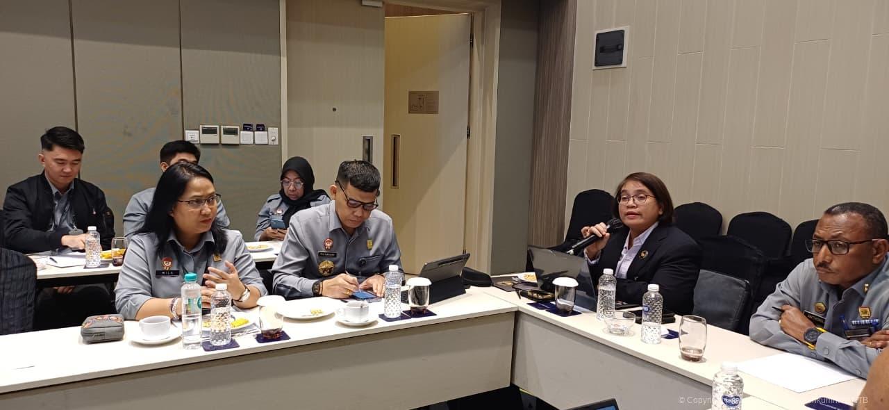 Kanwil Kemenkum NTB Ikuti Hari Kedua Rakor Transformasi Tata Kelola Regulasi Nasional