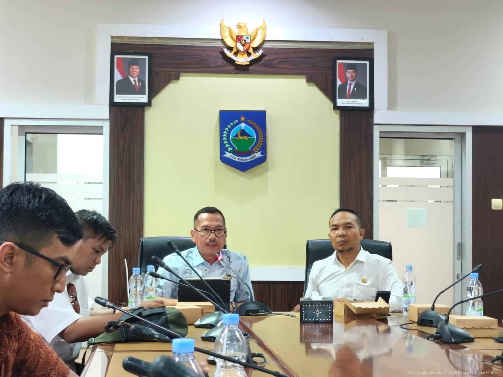 Kanwil Kemenkum NTB Dukung Kemenko Kumham Imipas Dorong Optimalisasi Program KIS Prioritas di NTB