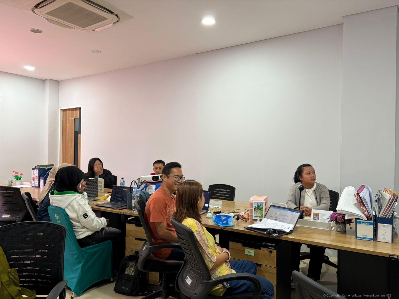 Perkuat Sinkronisasi Regulasi, Kanwil Kemenkum NTB Hadiri Forum Harmonisasi Nasional