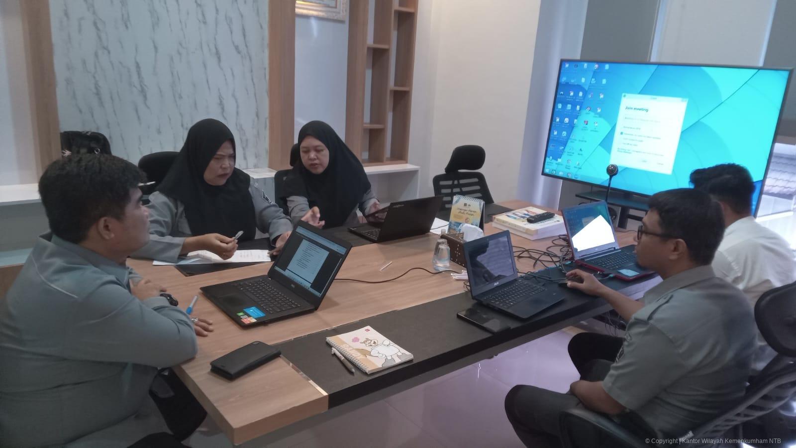 Kanwil Kemenkum NTB Gelar Pelatihan Paralegal Desa/Kelurahan se-Kabupaten Lombok Barat