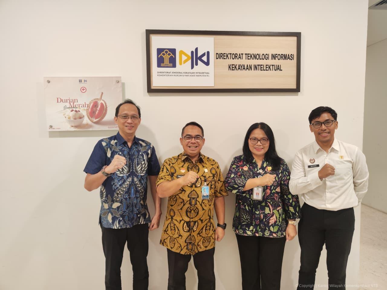 Optimalkan Layanan KI di 2026, Kemenkum NTB Perkuat Sinergi dengan DJKI