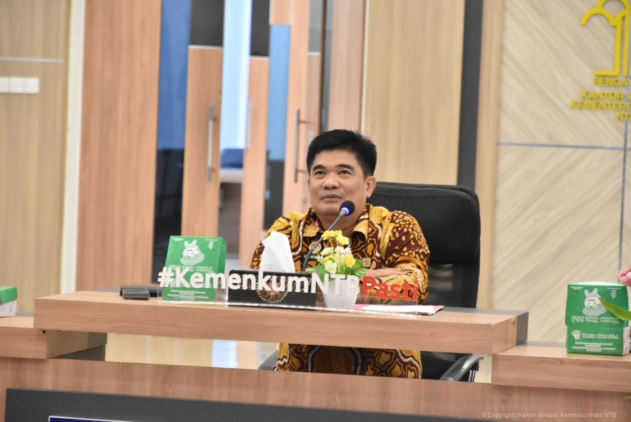 Kanwil Kementerian Hukum NTB Perkuat Pendampingan IRH 2026, Tekankan Kualitas Regulasi Daerah